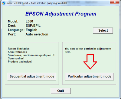 Epson l360 scanner software download
