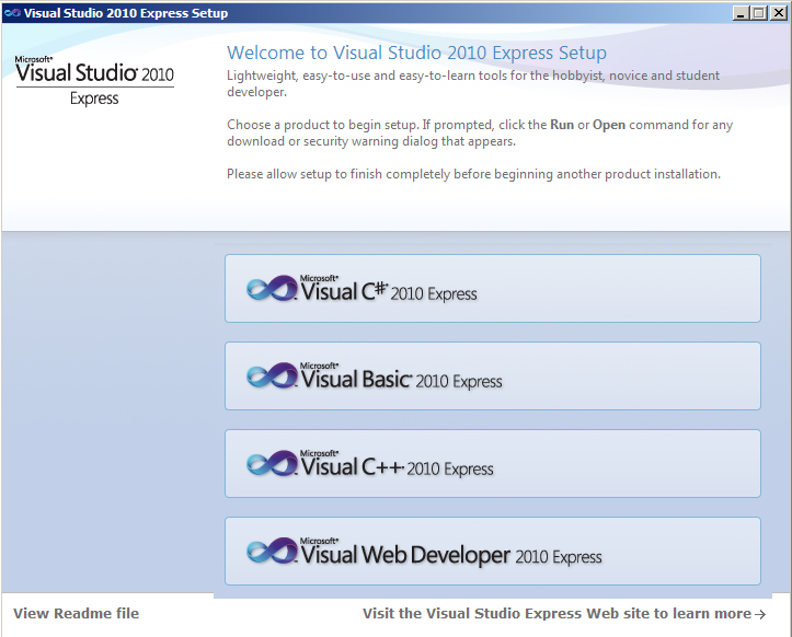 Visual Studio 2010 Express Offline